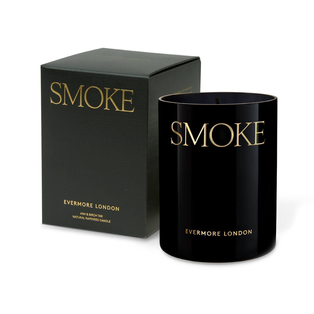 Evermore Smoke Scented Candle - Osmology Scented Candles & Home Fragrance