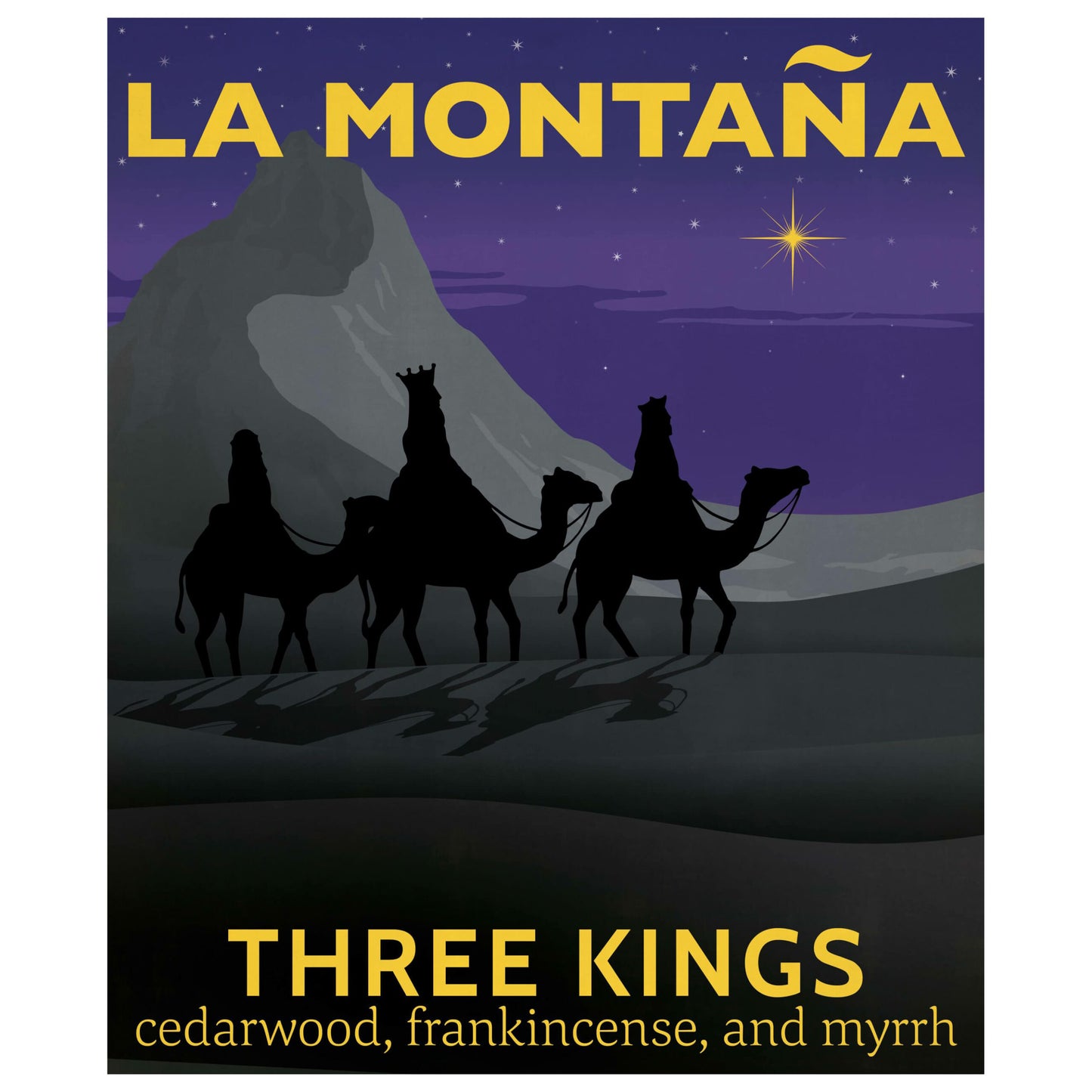 La Montaña Three Kings Scented Candle - Osmology Scented Candles & Home Fragrance