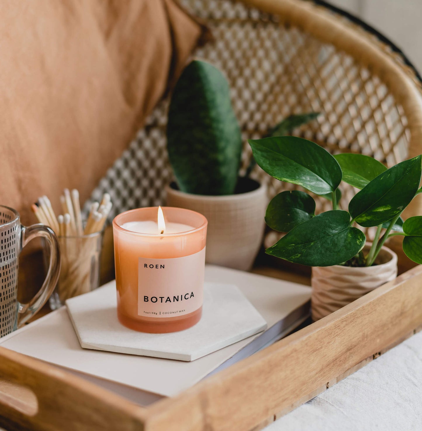 R O E N Botanica Scented Candle - Osmology Scented Candles & Home Fragrance