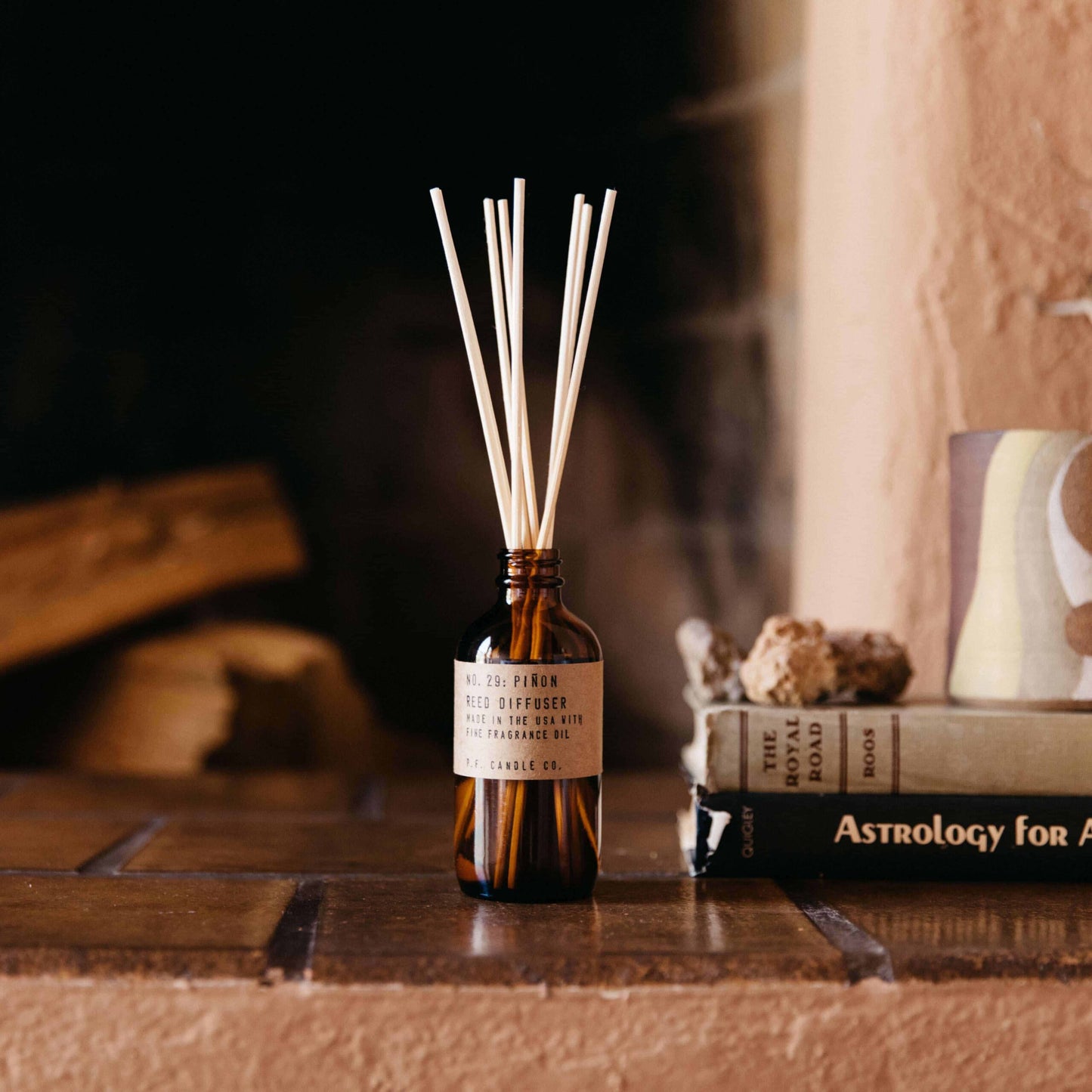 P.F. Candle Co. Piñon Reed Diffuser - Osmology Scented Candles & Home Fragrance
