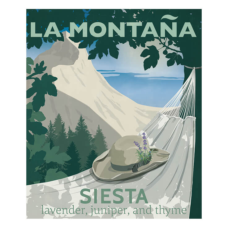 La Montaña Siesta Scented Candle - Osmology Scented Candles & Home Fragrance