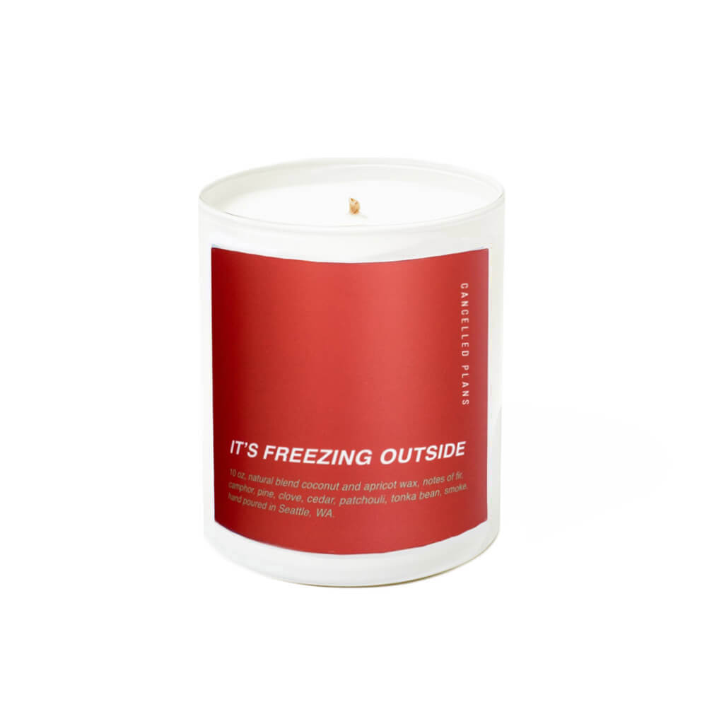 Cancelled Plans It's Freezing Outside Scented Candle - Osmology Scented Candles & Home Fragrance