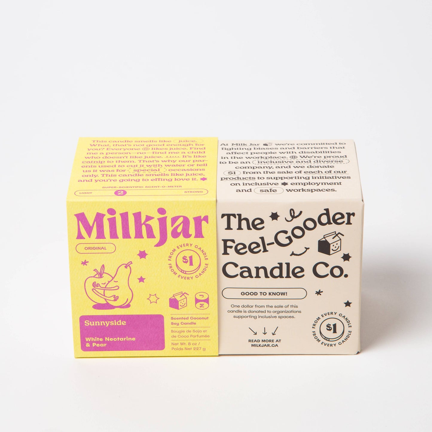 Milk Jar Candle Co. Sunnyside Scented Candle