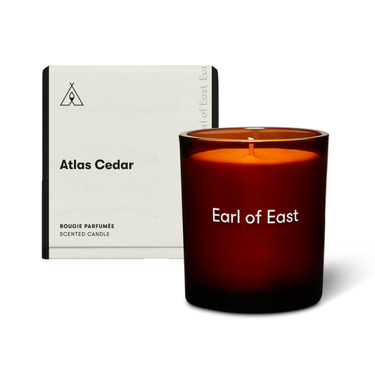 Earl of East Atlas Cedar Scented Candle - Osmology Scented Candles & Home Fragrance