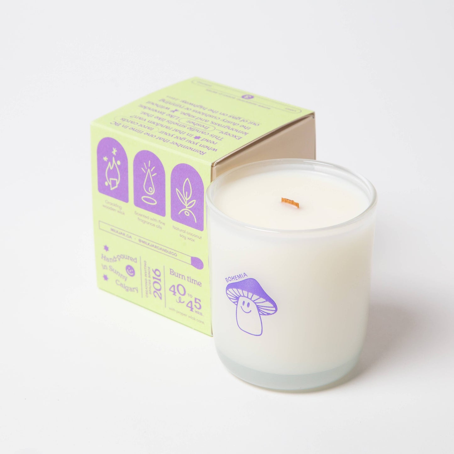 Milk Jar Candle Co. Bohemia Scented Candle - Osmology Scented Candles & Home Fragrance