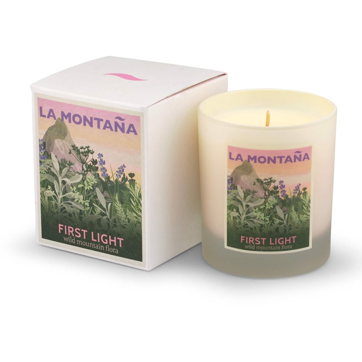 La Montaña First Light Scented Candle - Osmology Scented Candles & Home Fragrance