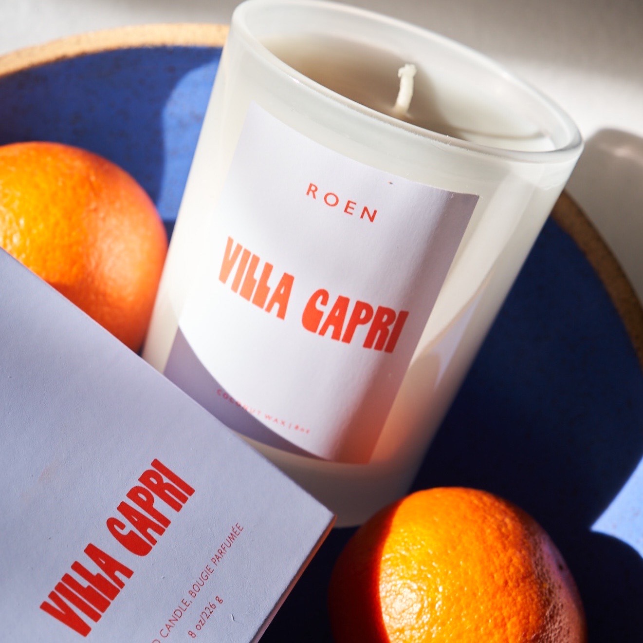 R O E N Villa Capri Scented Candle - Osmology Scented Candles & Home Fragrance