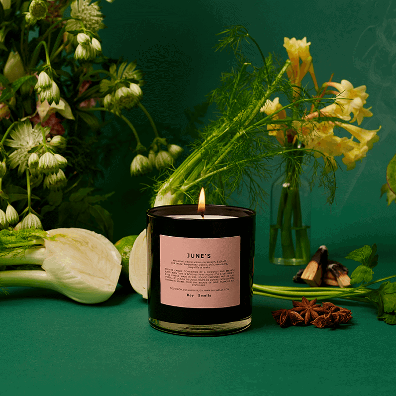 June's Scented Candle by Boy Smells