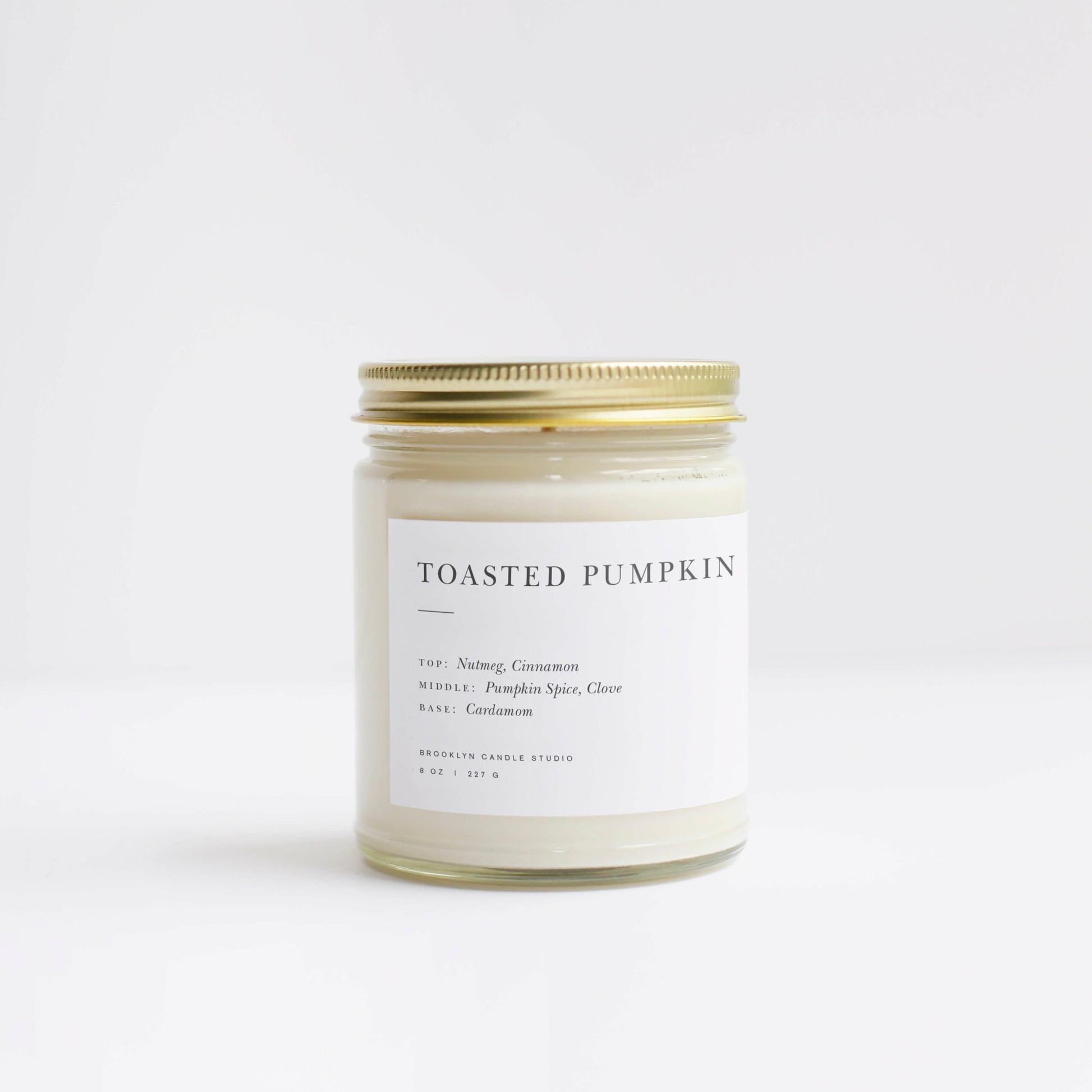 Toasted Pumpkin Candle by Brooklyn Candle Studio