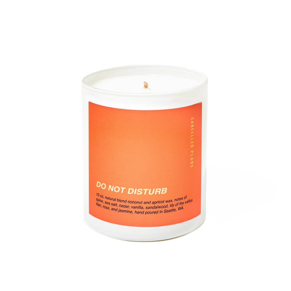 Do Not Disturb Scented Candle by Cancelled Plans