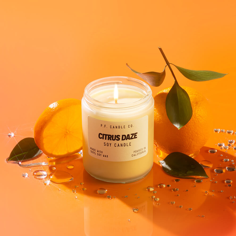 Citrus Daze Scented Candle by P.F. Candle Co.