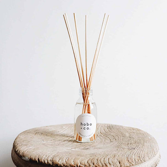 Hobo + Co. Oakwood & Tobacco Reed Diffuser - Osmology Scented Candles & Home Fragrance