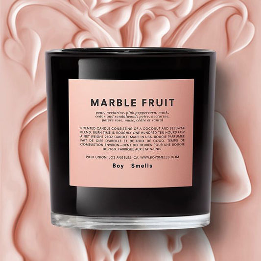 Boy Smells Marble Fruit Scented Candle