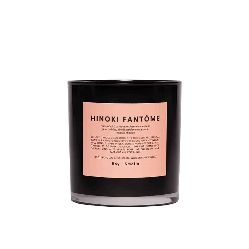 Boy Smells Hinoki Fantôme Scented Candle - Osmology Scented Candles & Home Fragrance