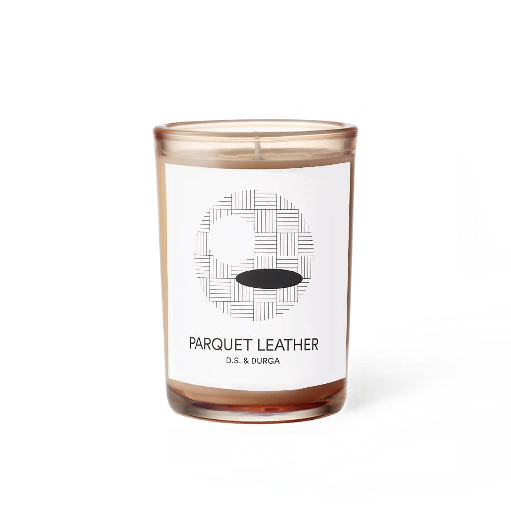 D.S. & DURGA Parquet Leather Scented Candle - Osmology Scented Candles & Home Fragrance