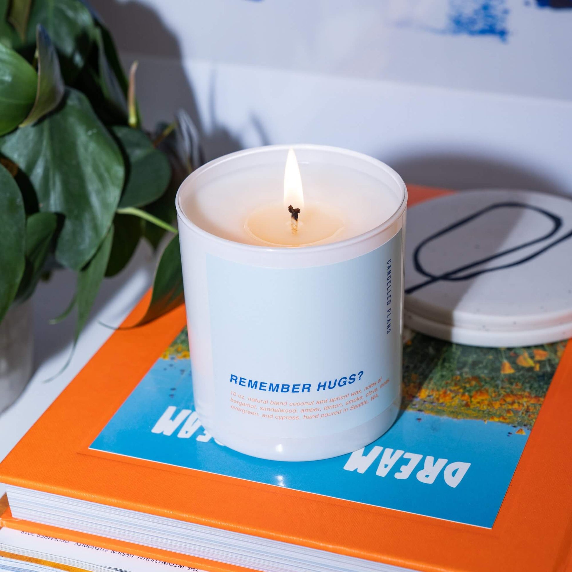 Remember Hugs? Scented Candle by Cancelled Plans