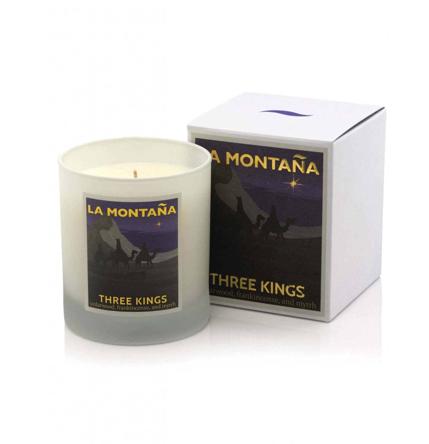 Three Kings Scented Candle by La Montaña
