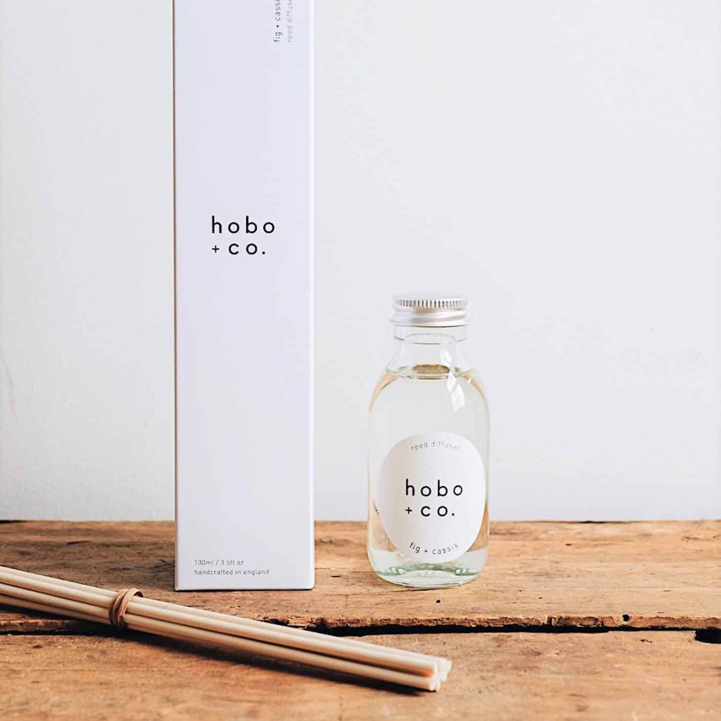 Hobo + Co. Fig & Cassis Reed Diffuser - Osmology Scented Candles & Home Fragrance