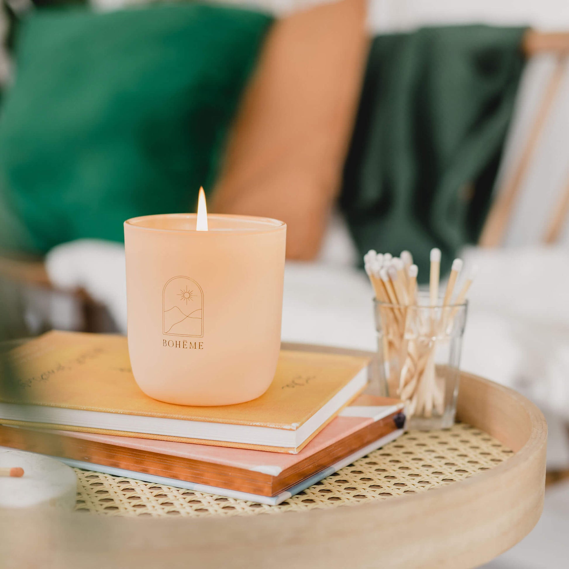 Tahiti Scented Candle by Boheme
