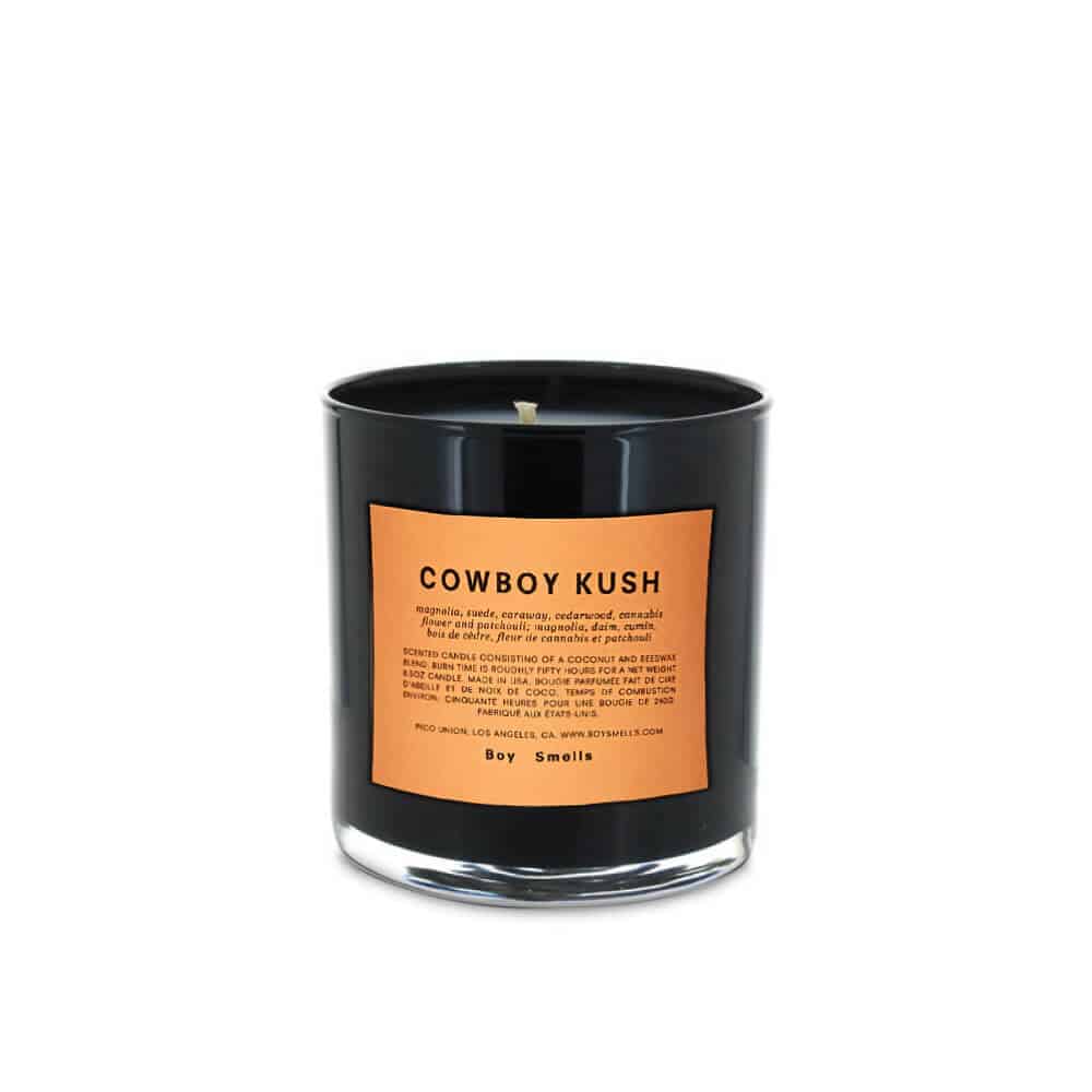 Cowboy Kush Scented Candle by Boy Smells