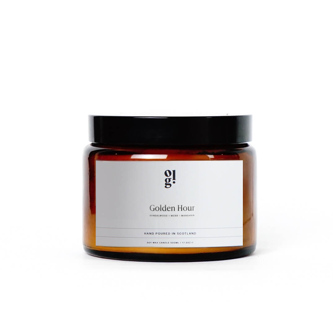 Golden Hour Scented Candle by Our Lovely Goods