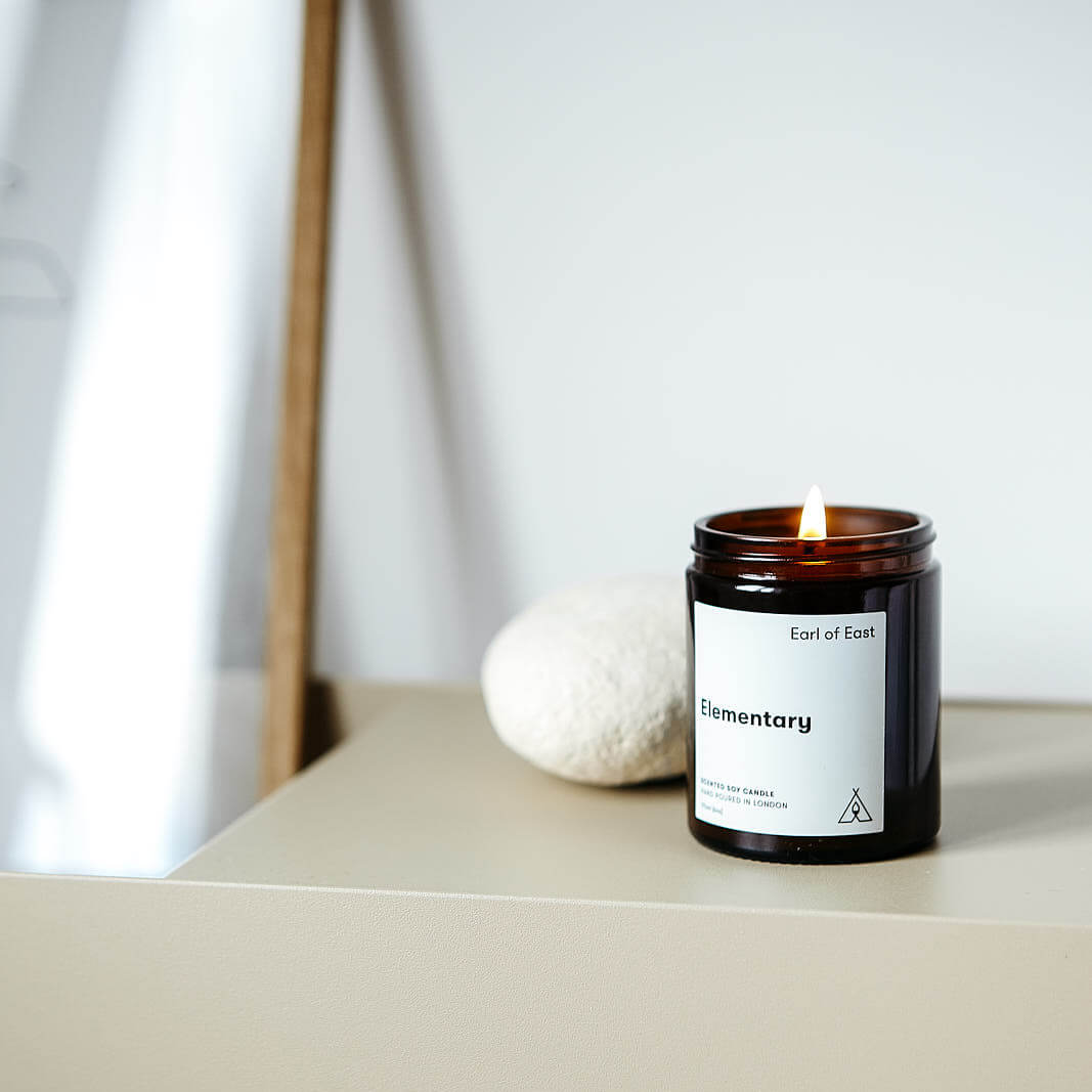 Elementary Scented Candle by Earl of East London