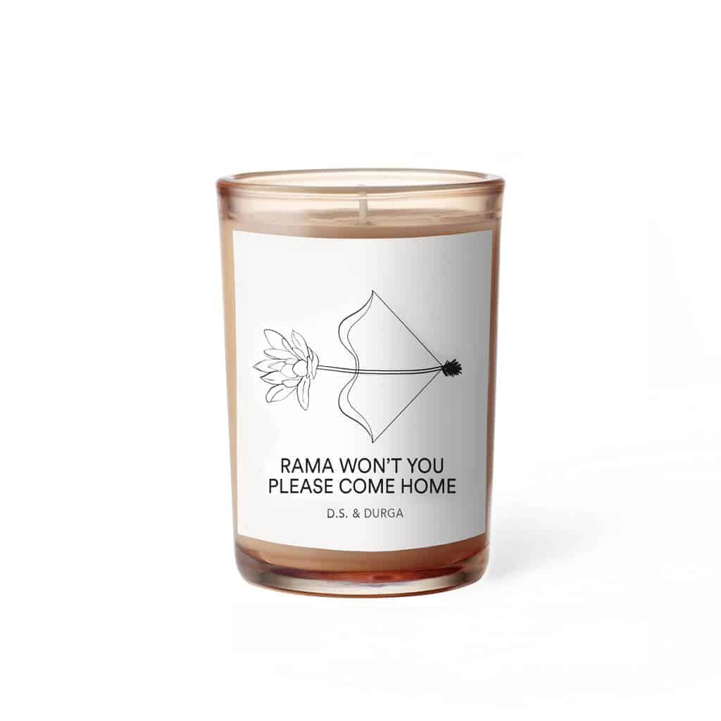 D.S. & DURGA Rama Won't You Please Come Home Scented Candle - Osmology Scented Candles & Home Fragrance