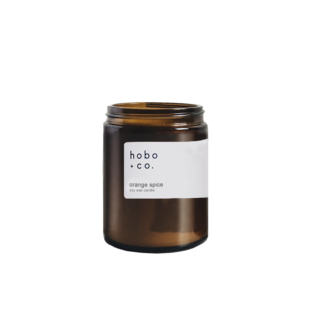 Orange Spice Scented Candle by Hobo & Co.