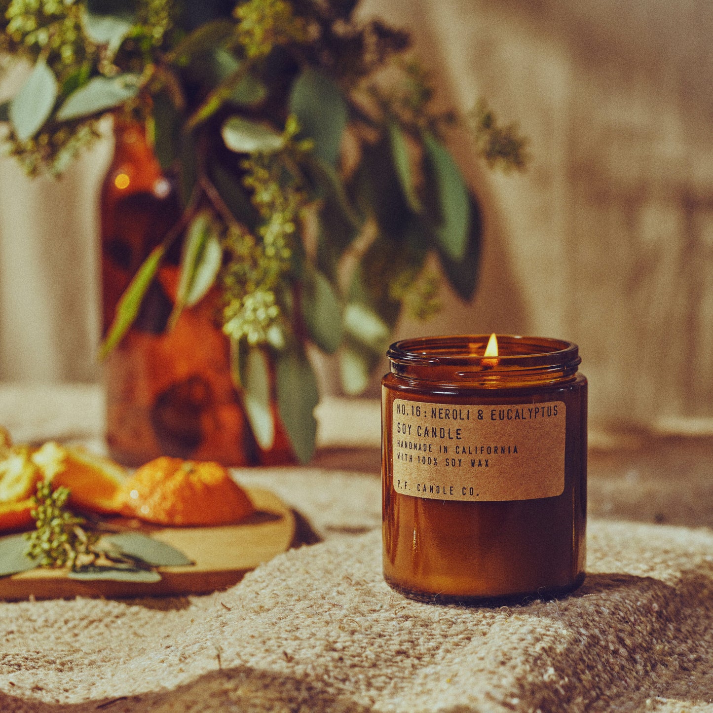 P.F. Candle Co. Neroli & Eucalyptus Scented Candle - Osmology Scented Candles & Home Fragrance