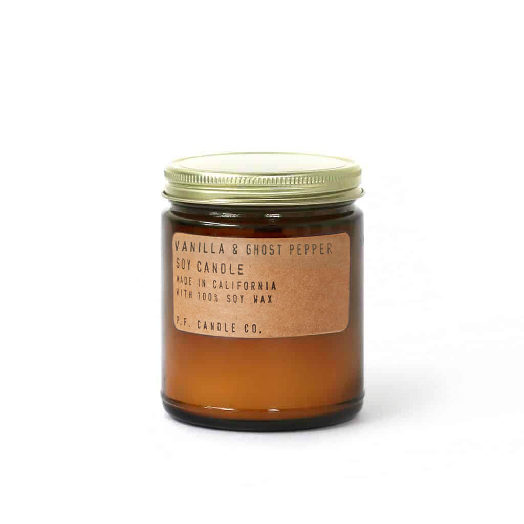 P.F. Candle Co.  Vanilla & Ghost Pepper Scented Candle - Osmology Scented Candles & Home Fragrance