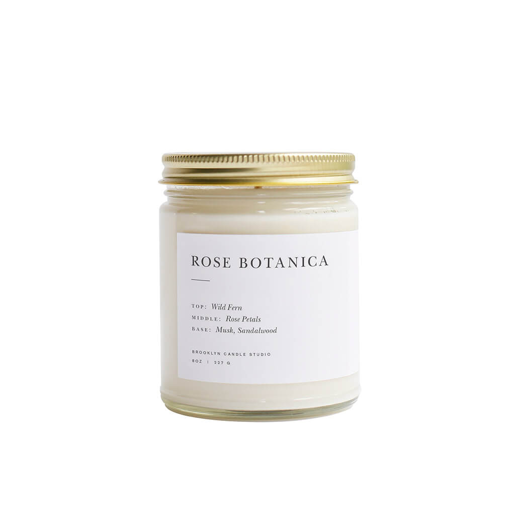 Rose Botanica Candle by Brooklyn Candle Studio
