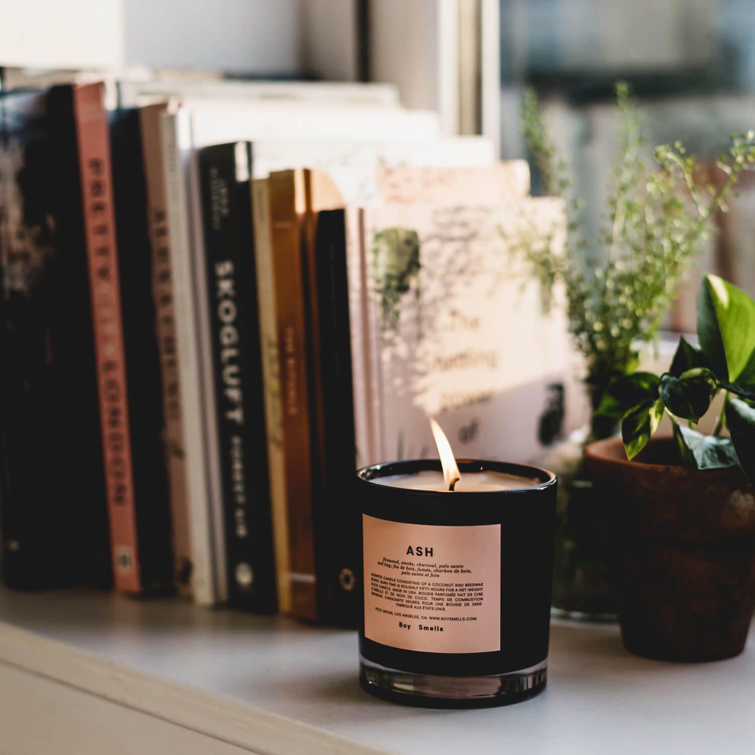 Ash Scented Candle by Boy Smells