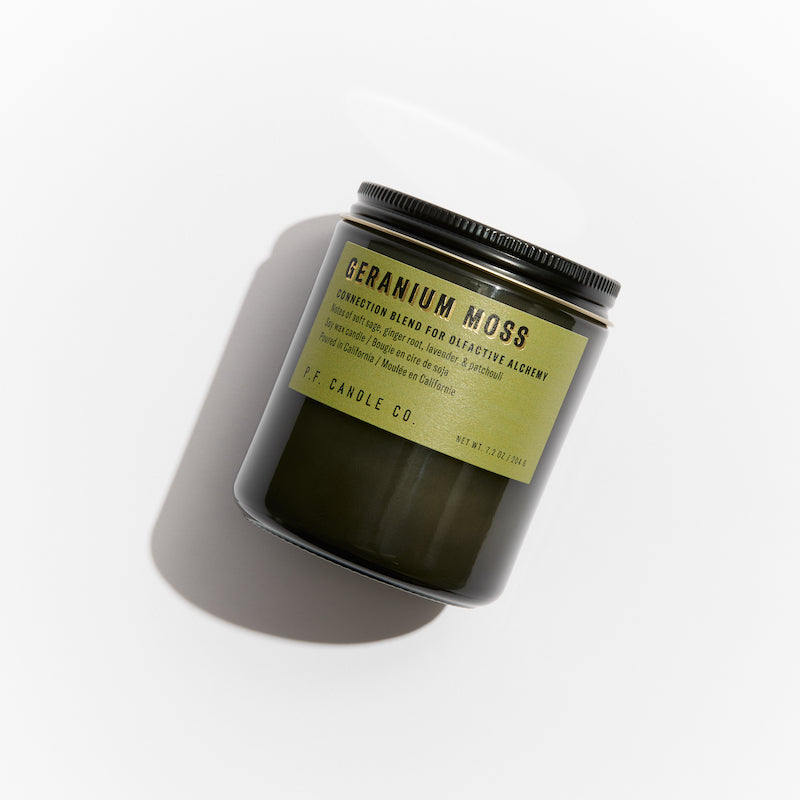 P.F. Candle Co. Geranium Moss Scented Candle