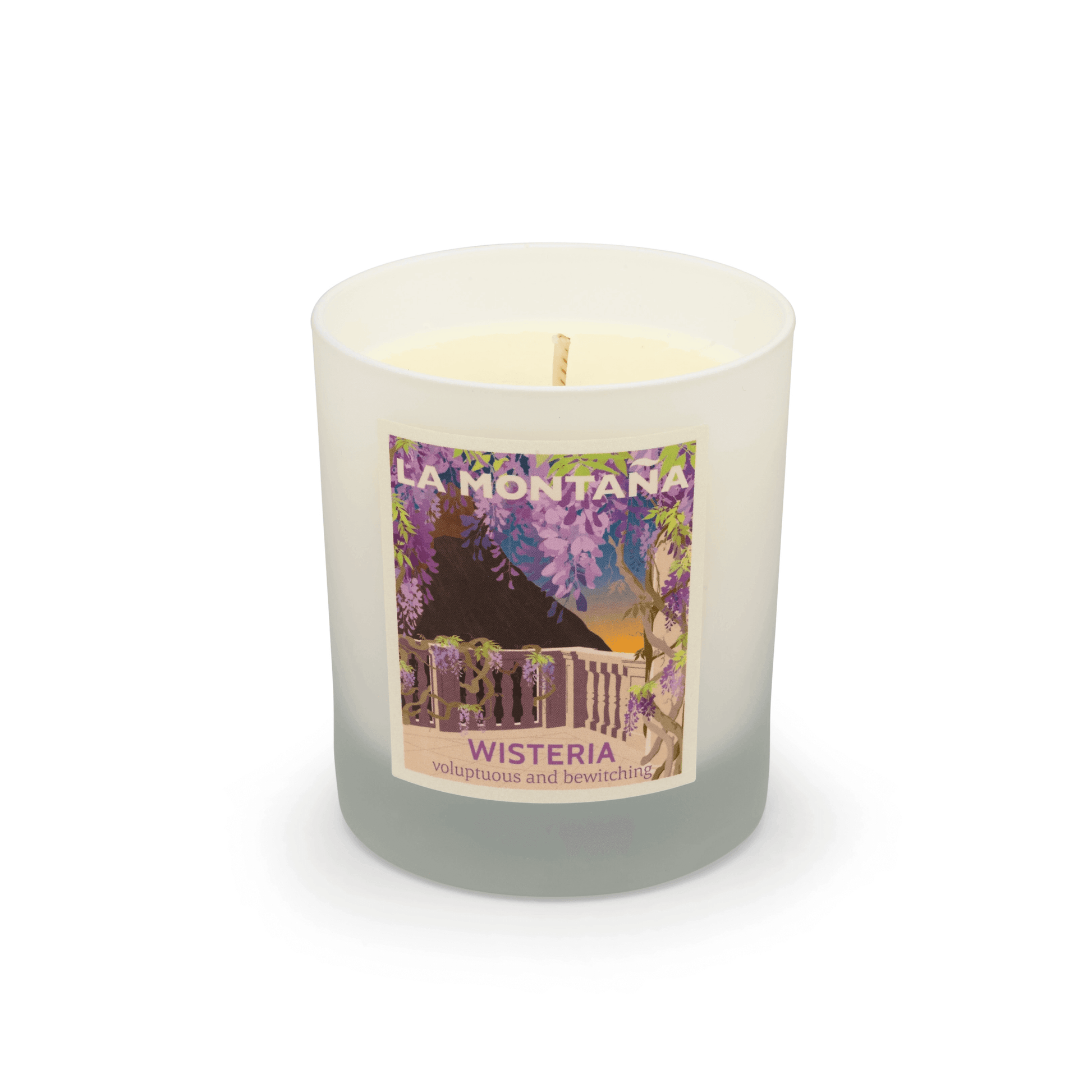La Montaña Wisteria Scented Candle - Osmology Scented Candles & Home Fragrance