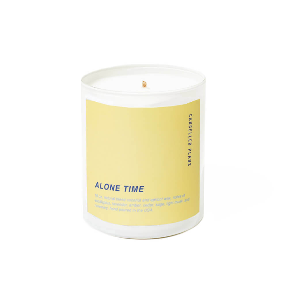 Alone Time Scented Candle by Cancelled Plans