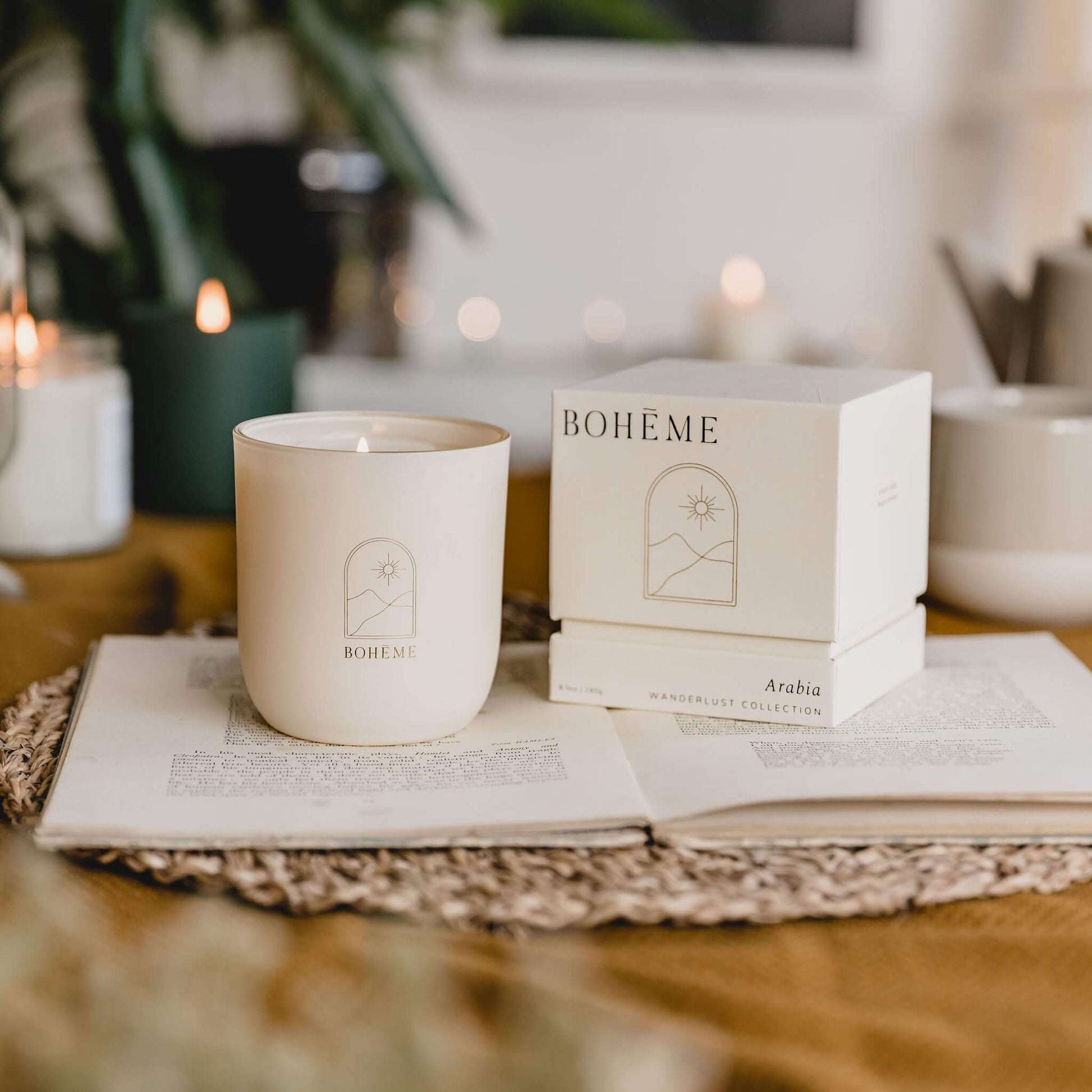 Arabia Scented Candle by Boheme