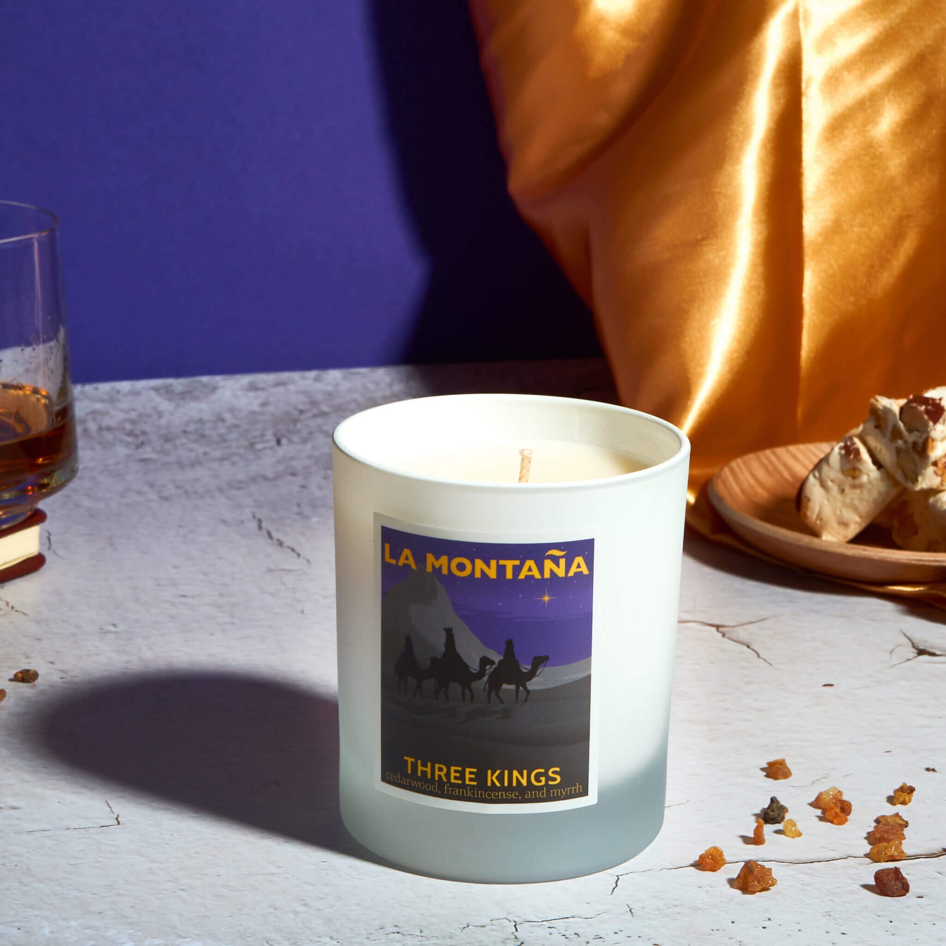 Three Kings Scented Candle by La Montaña