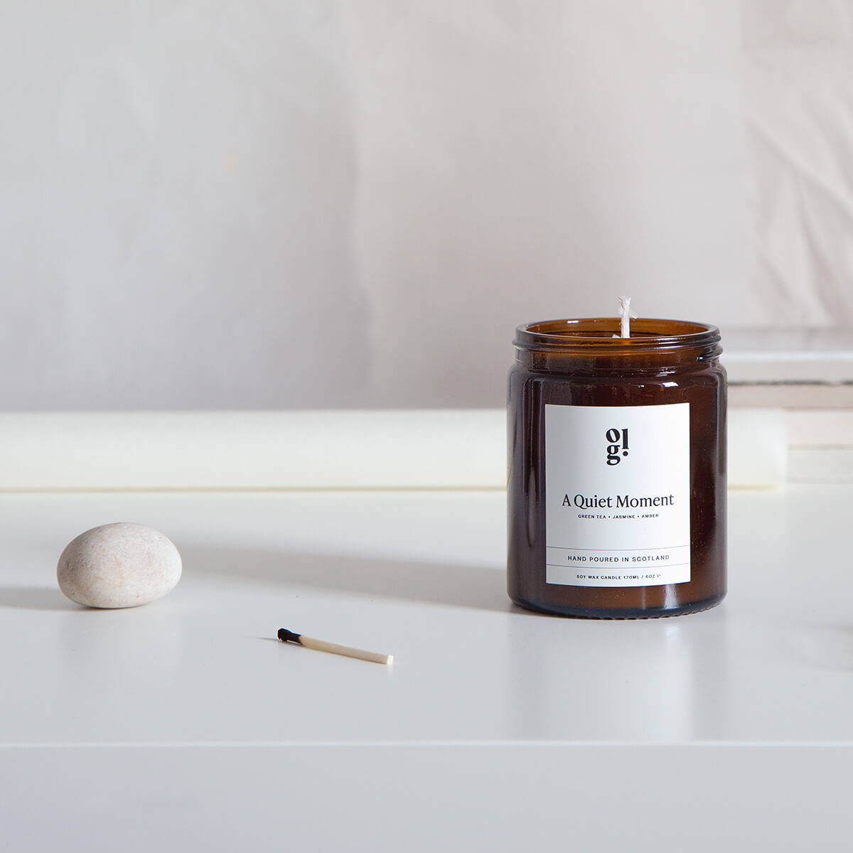 A Quiet Moment Scented Candle by Our Lovely Goods