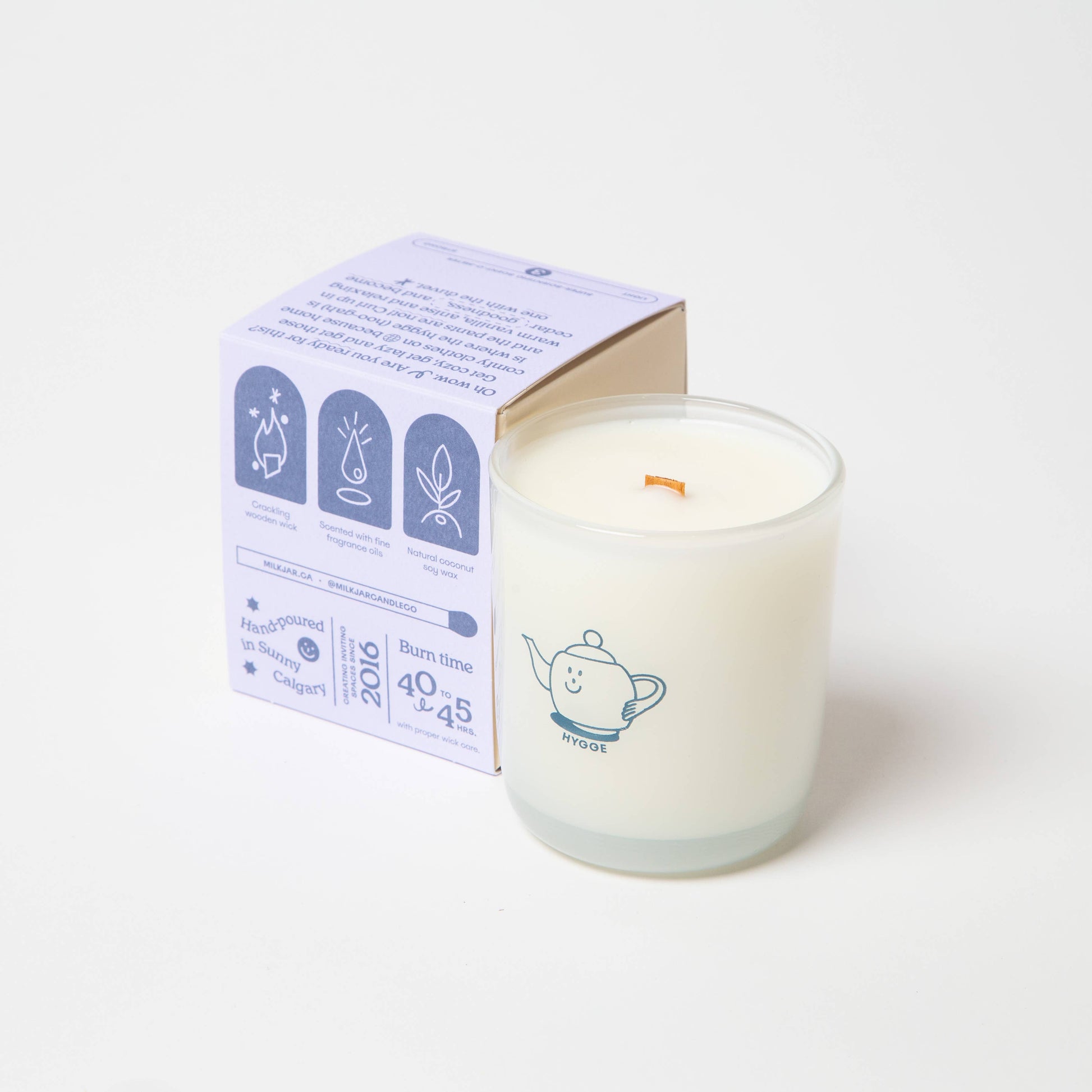 Milk Jar Candle Co. Hygge Scented Candle - Osmology Scented Candles & Home Fragrance