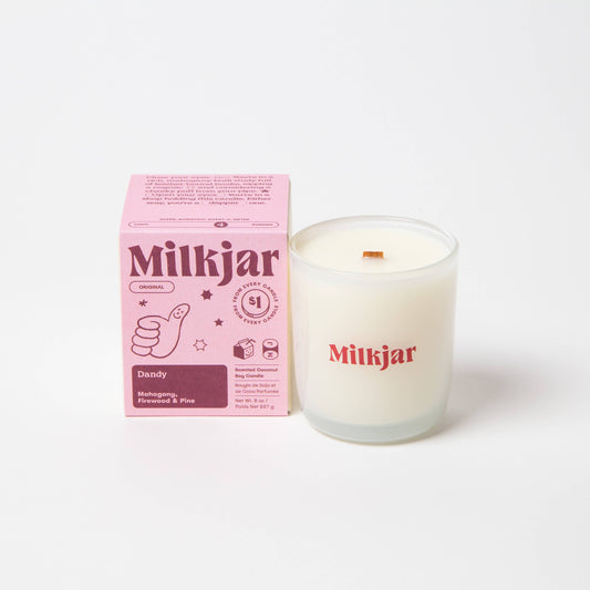 Milk Jar Candle Co. Dandy Scented Candle