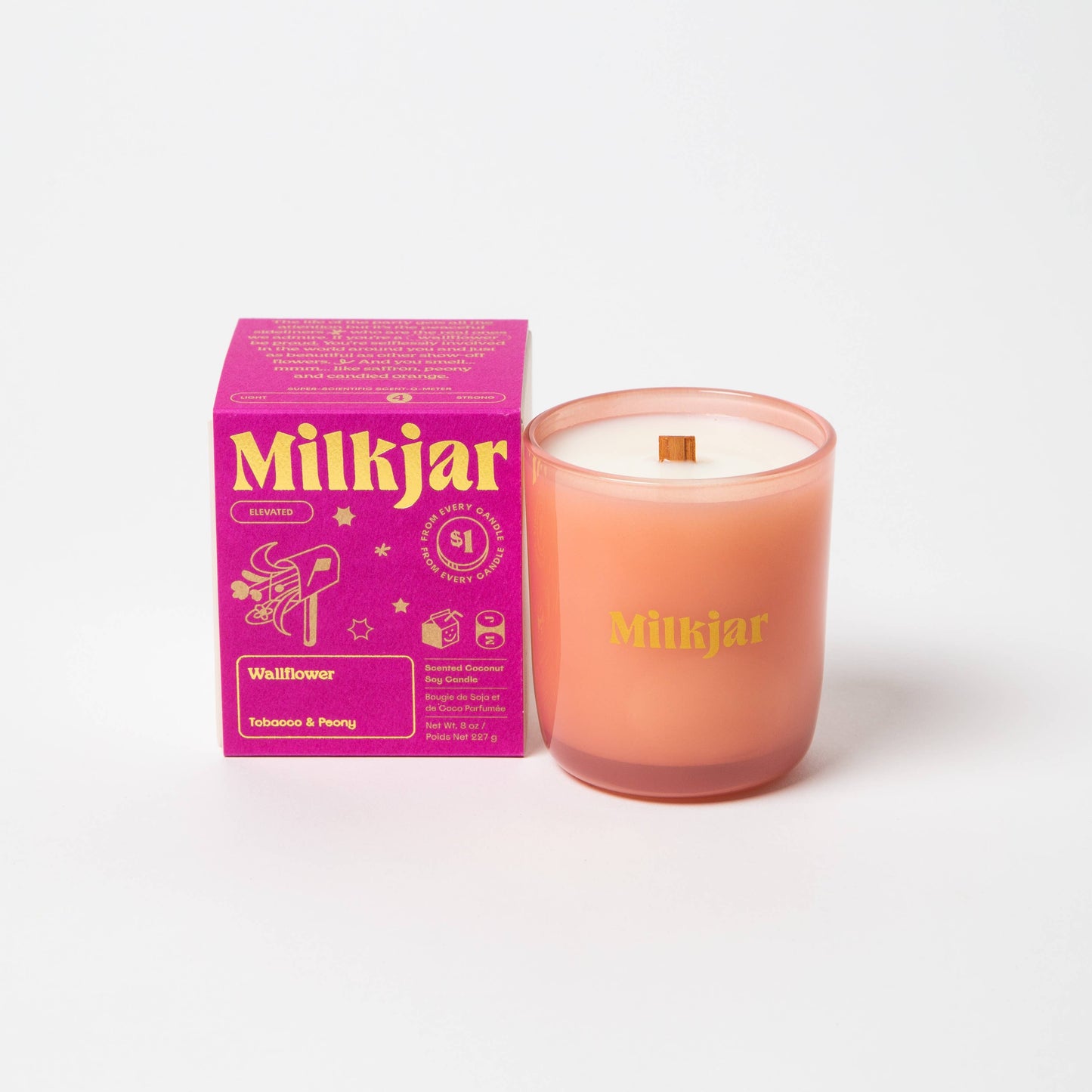 Milk Jar Candle Co. Wallflower Scented Candle - Osmology Scented Candles & Home Fragrance
